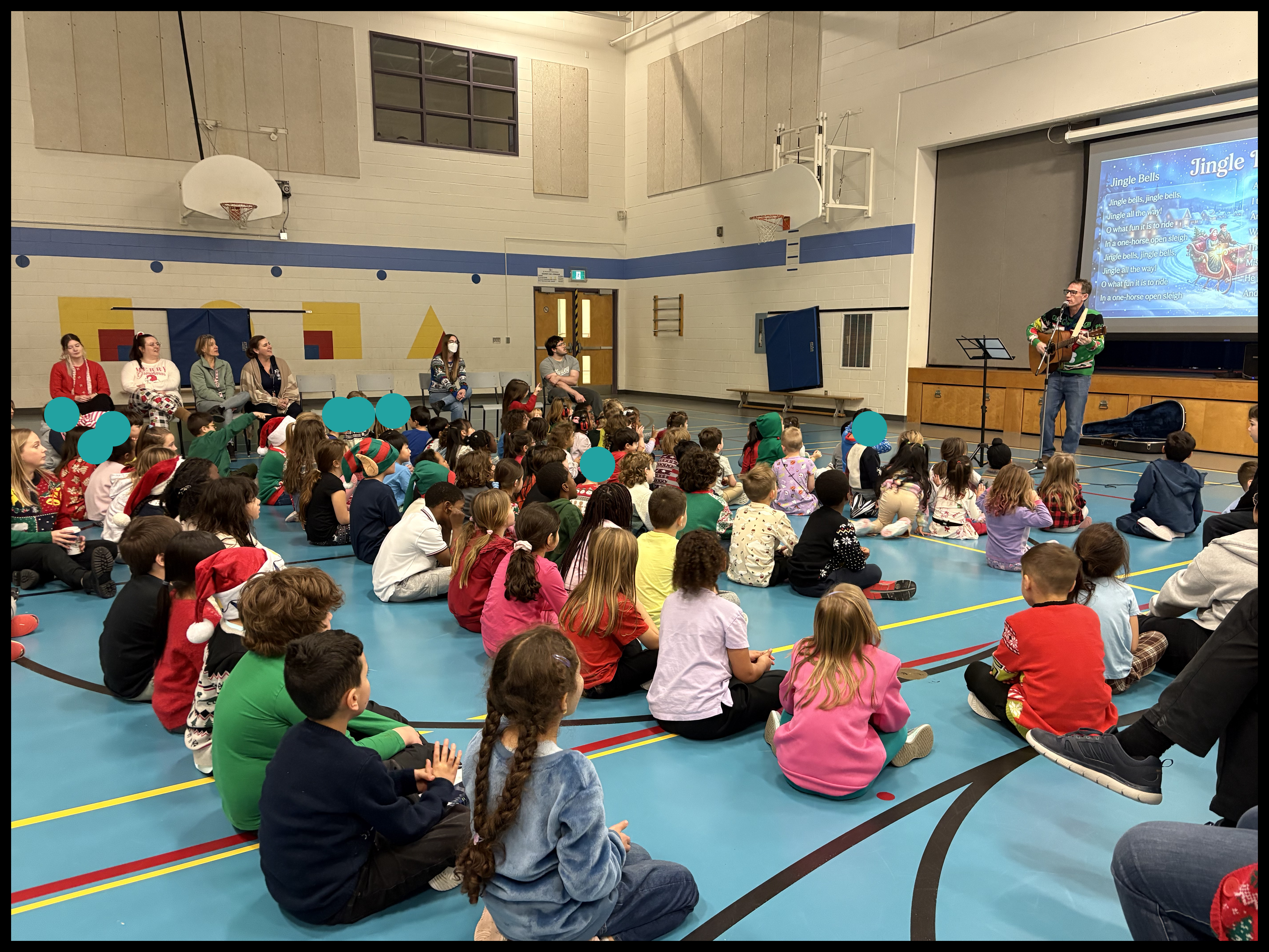 Christmas concert performed by our principal!