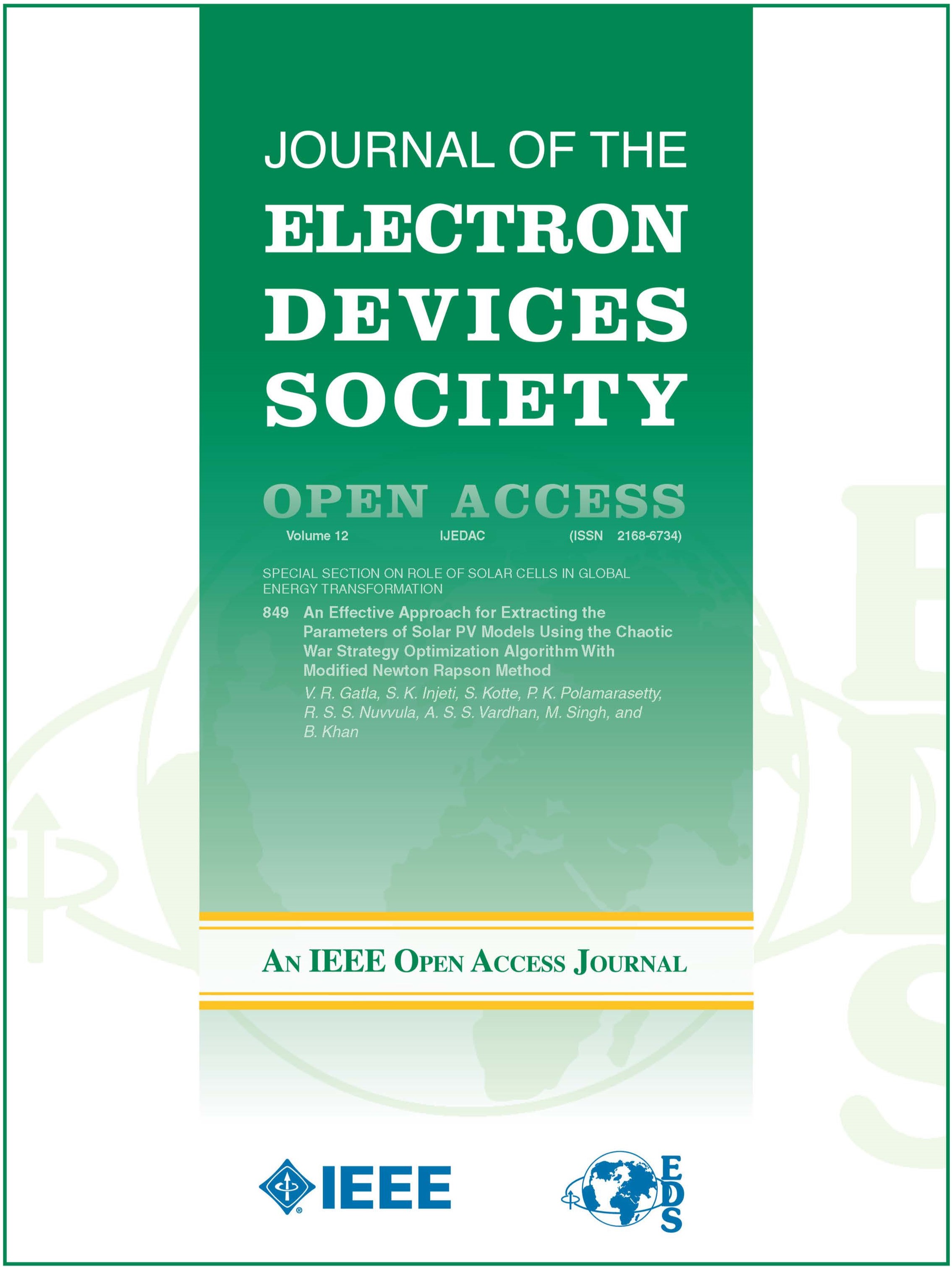 Prof. Kim starting a 3-year term as an Editor of IEEE J-EDS (2024-05)