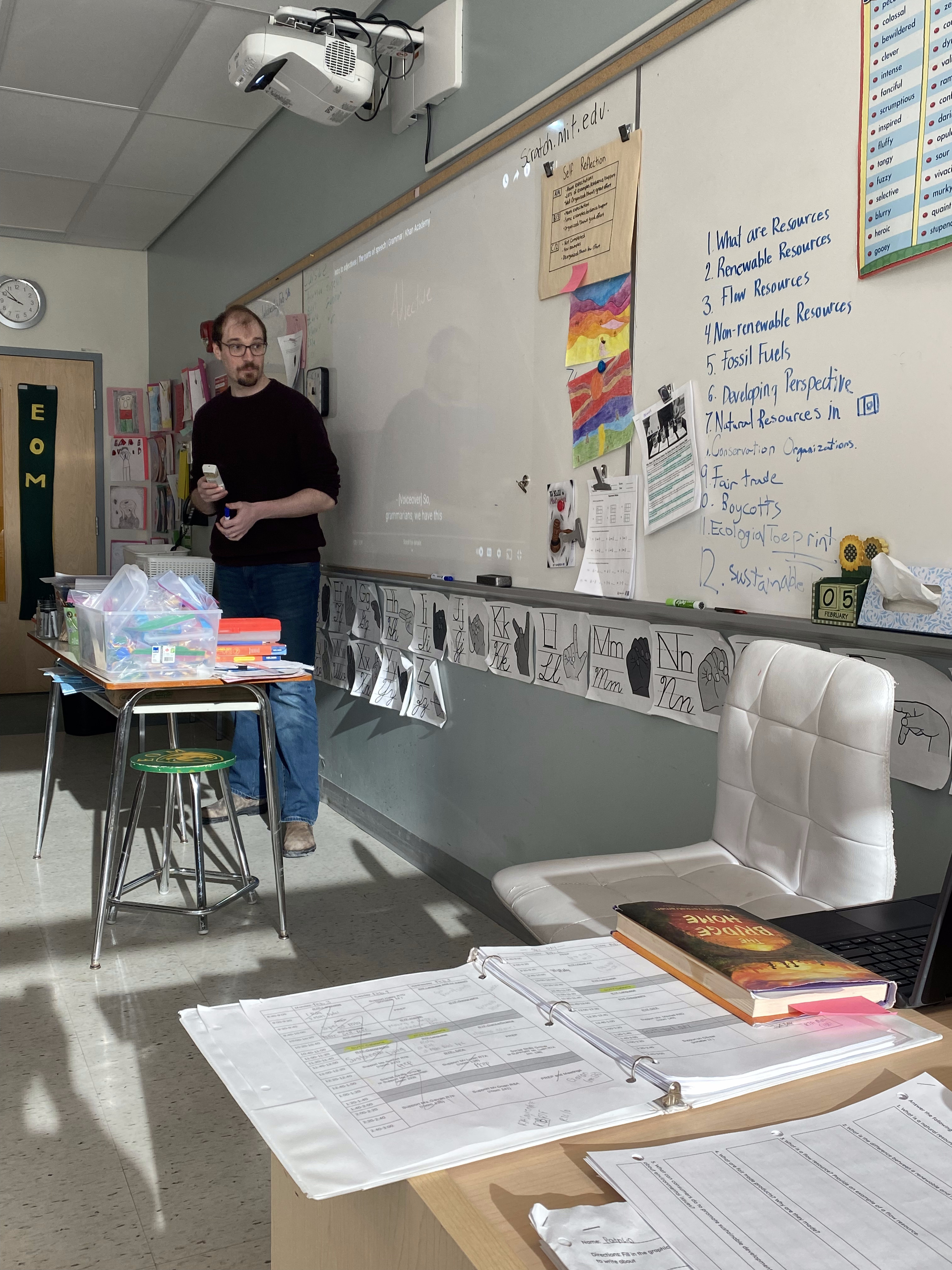 The background image.