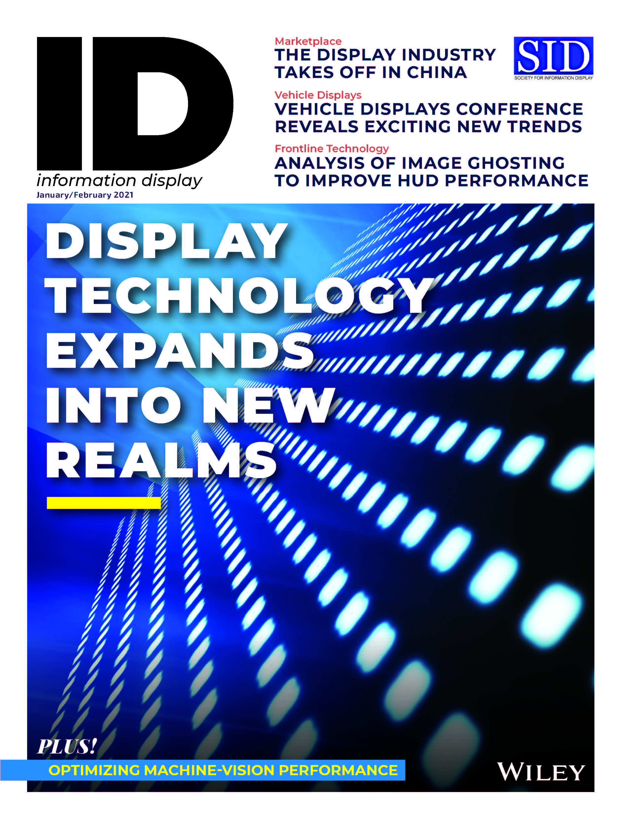 Prof. Kim writing an article for Information Display magazine (2021-01)