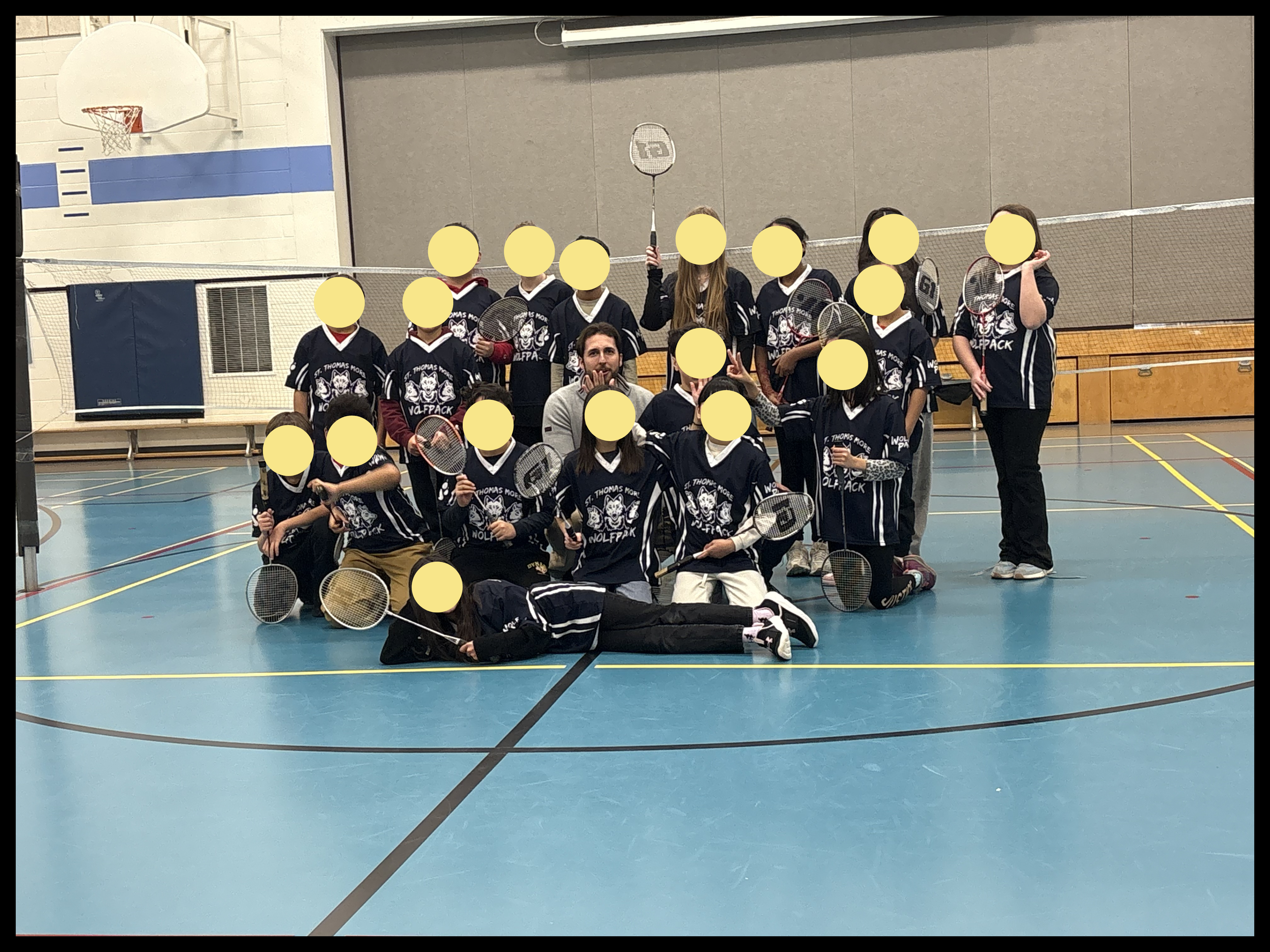 St. Thomas More Badminton Team!