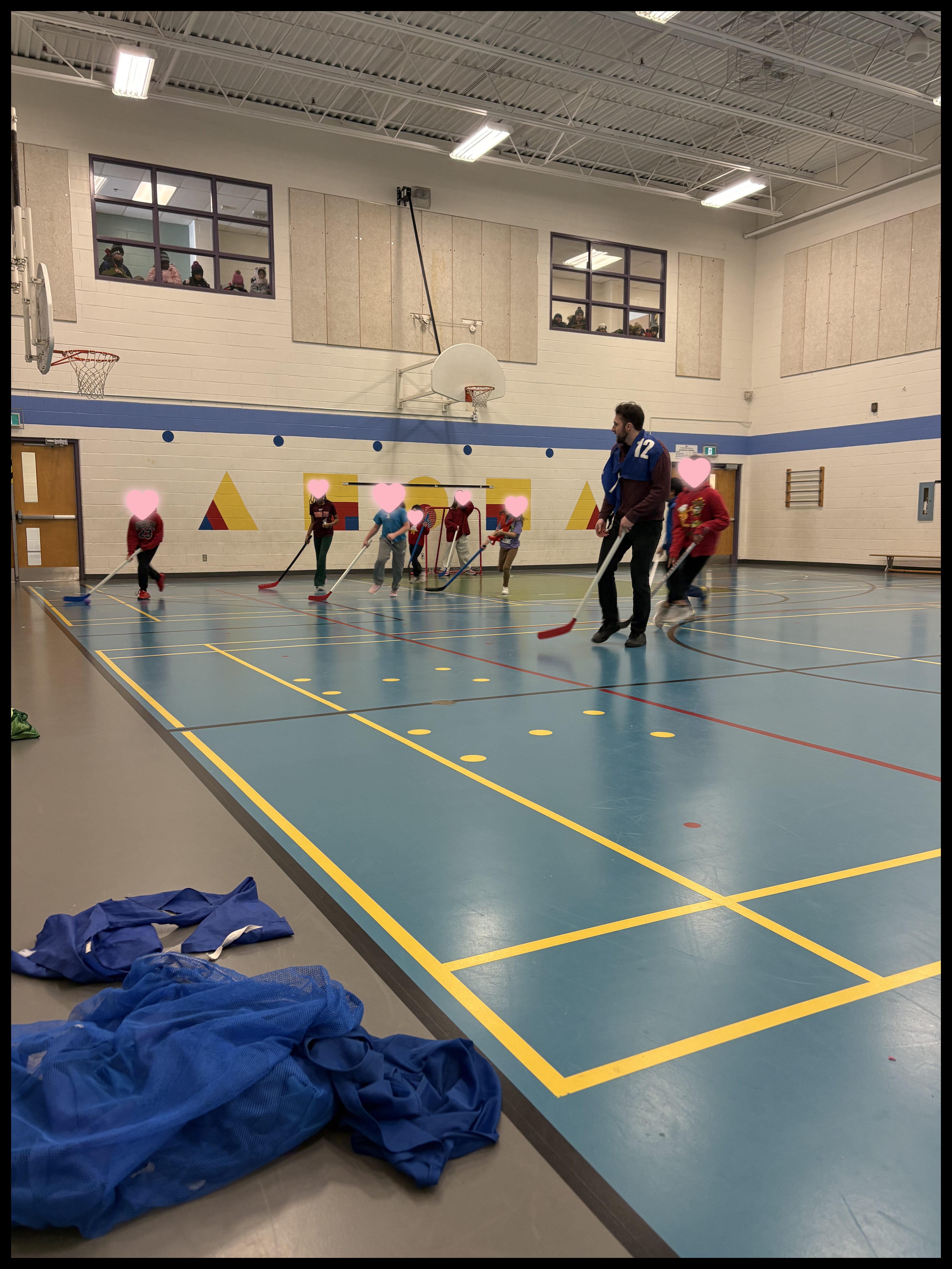 Floor Hockey at St. Thomas More!