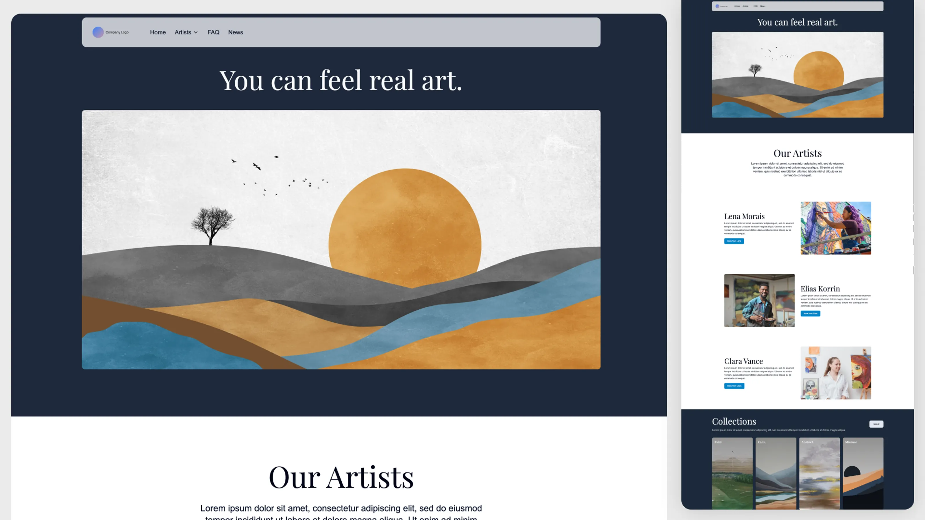 Profile banner for website 52