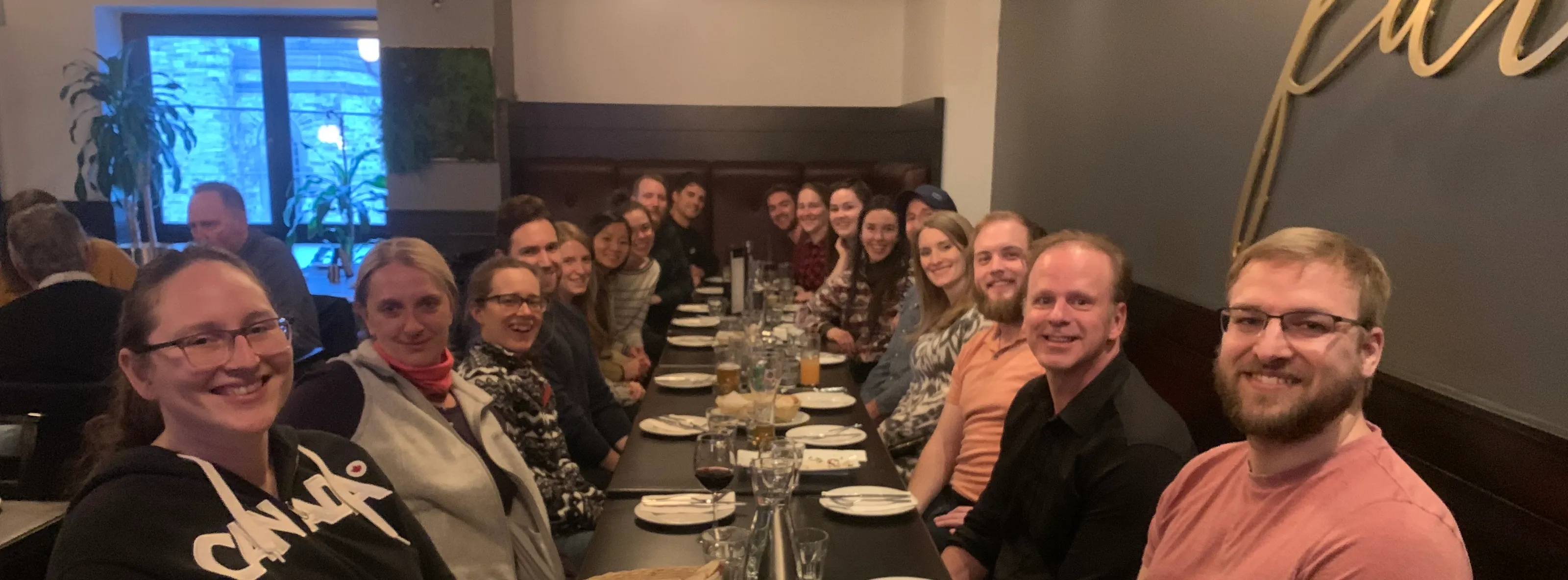 Celebrating a successful thesis defence in Ottawa