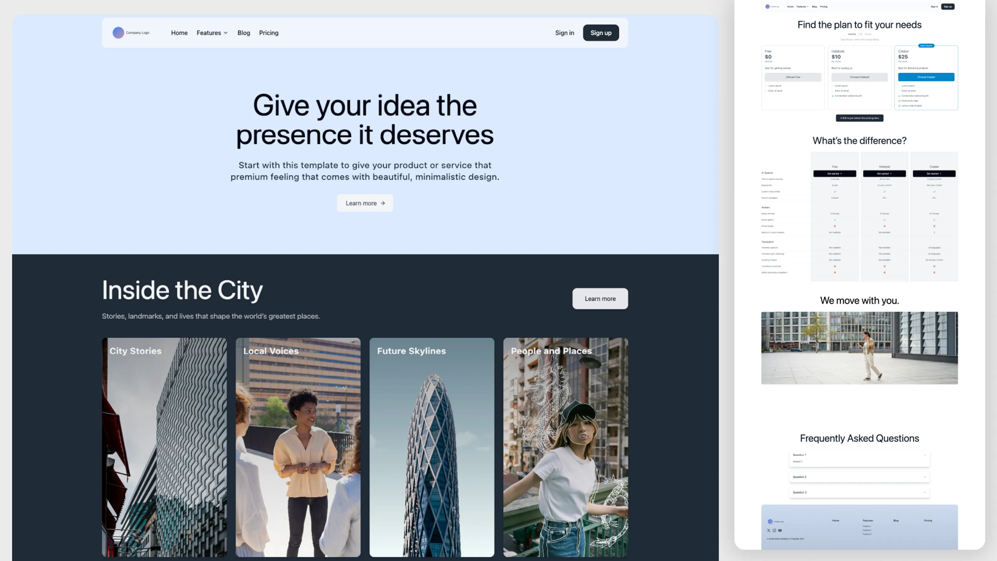 Profile banner for website 104