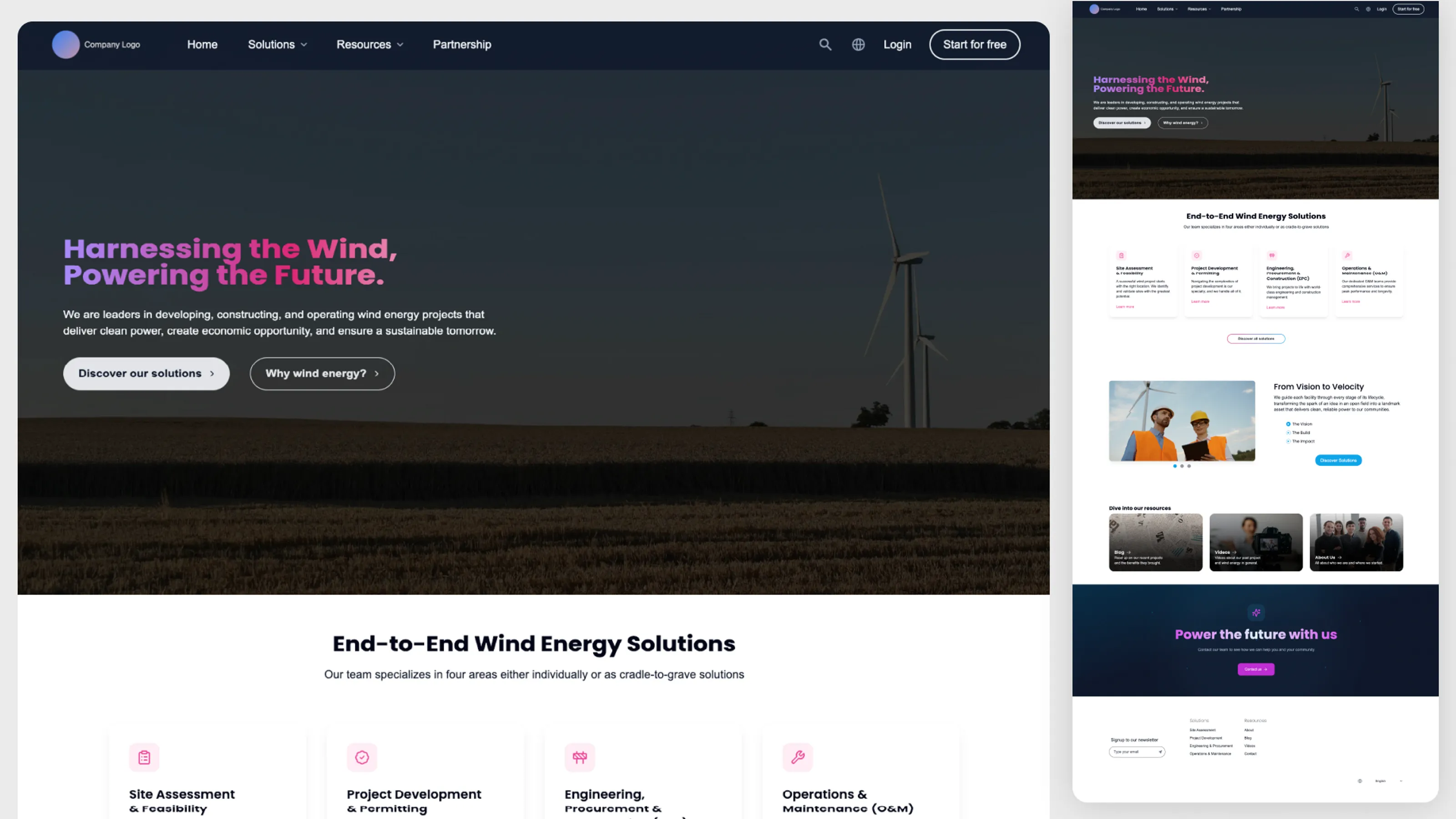 Profile banner for website 55